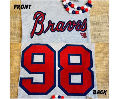 98 Braves Short Sleeve Shirt