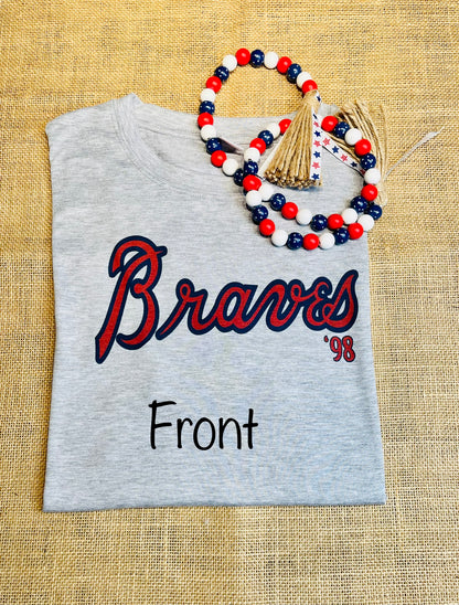 98 Braves Short Sleeve Shirt