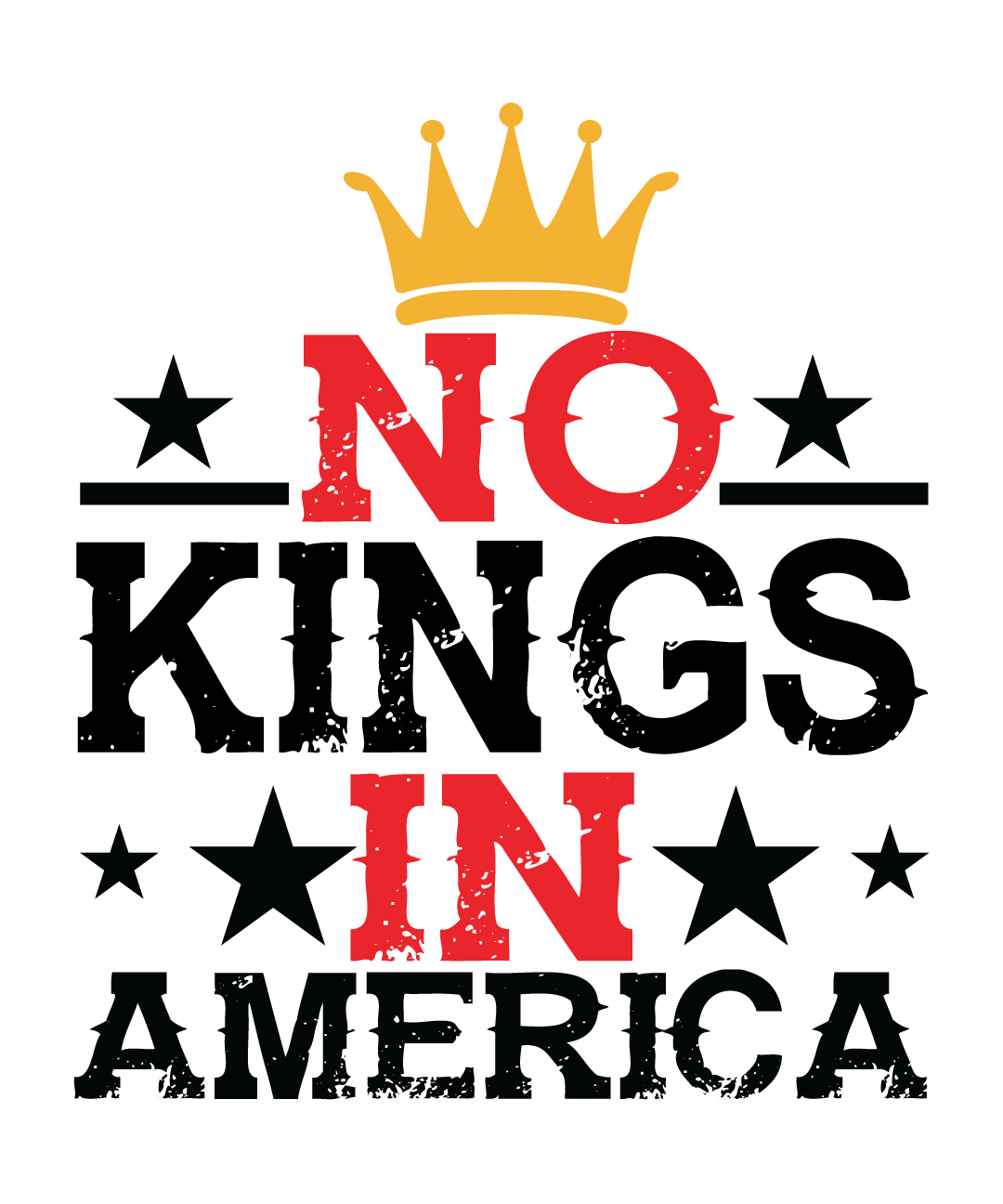 No Kings in America T-Shirt