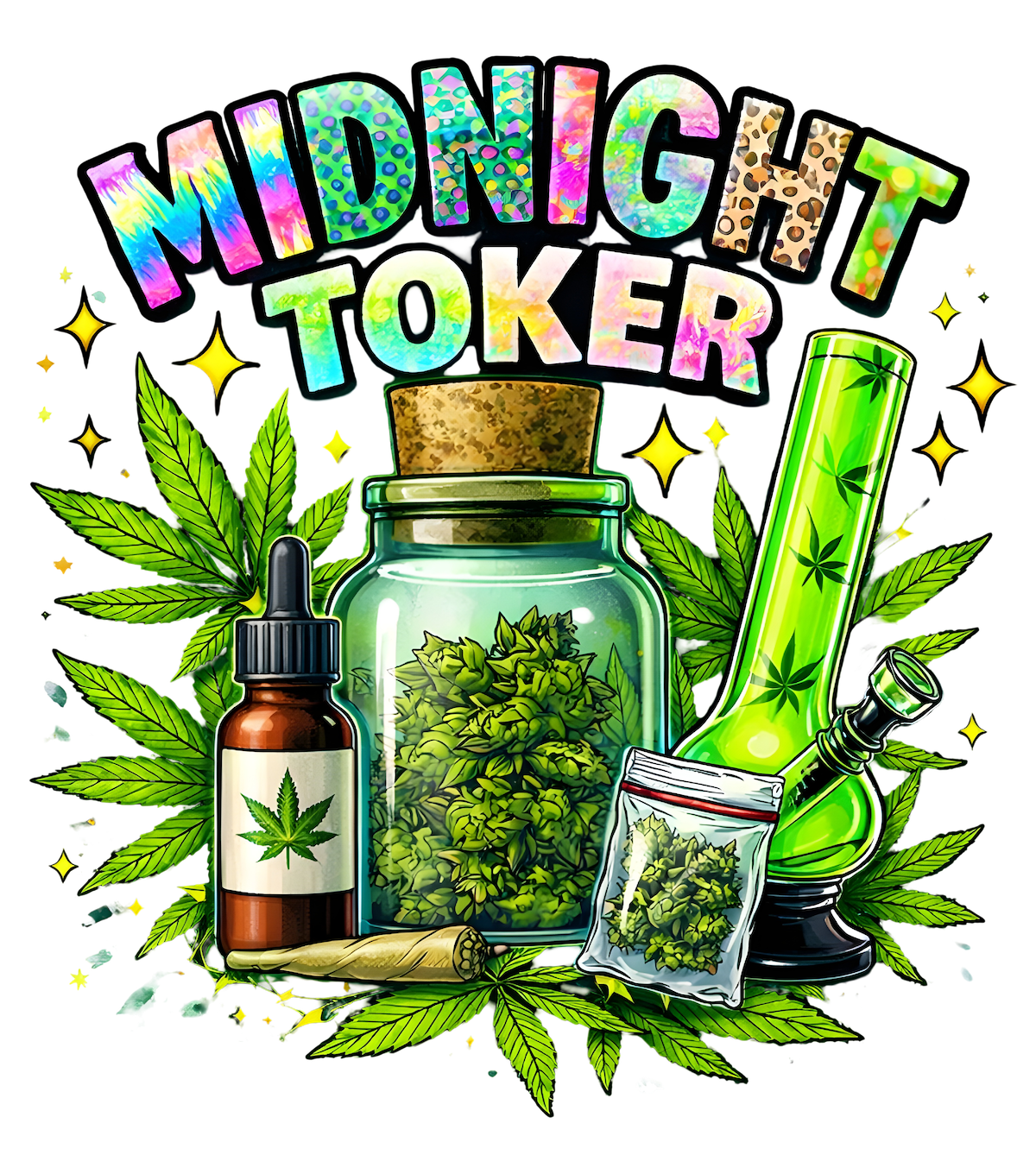 Midnight Toker T-shirt