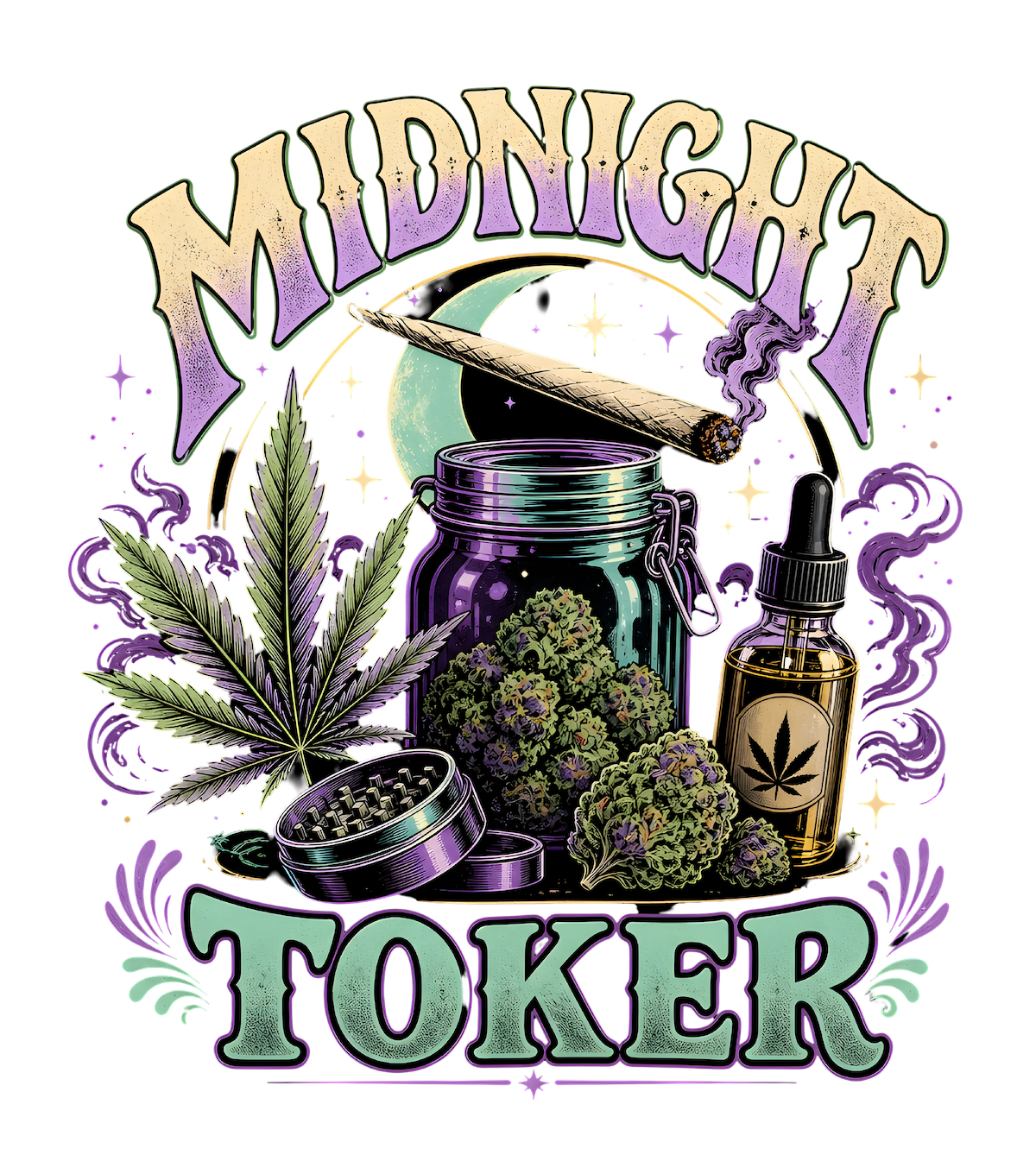 Midnight Toker T-Shirt