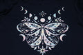 The Moon Phase and the Luna Moth T-Shirt