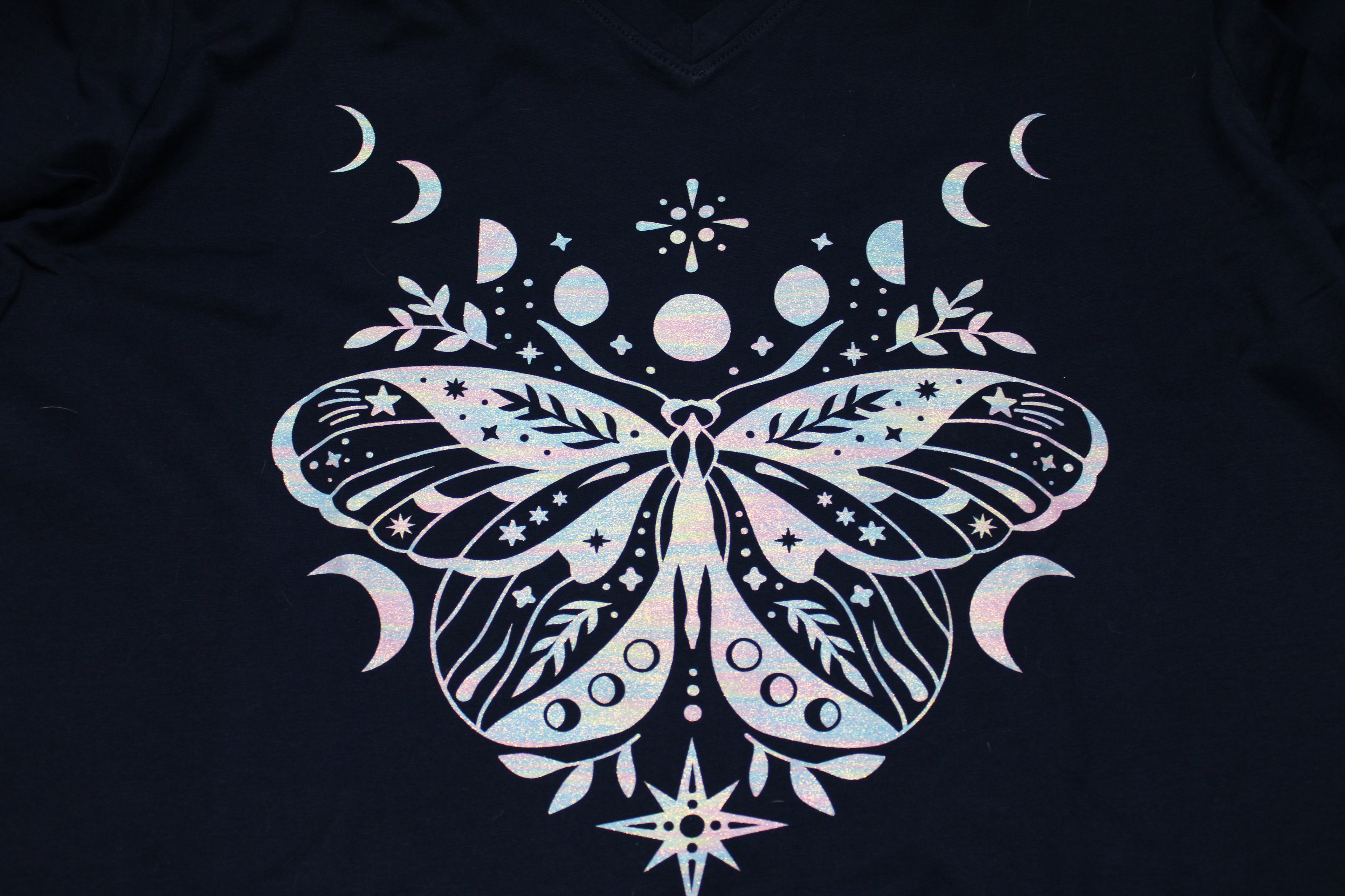 The Moon Phase and the Luna Moth T-Shirt