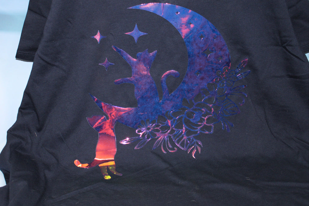 Kittens Playing with the Moon T-Shirt