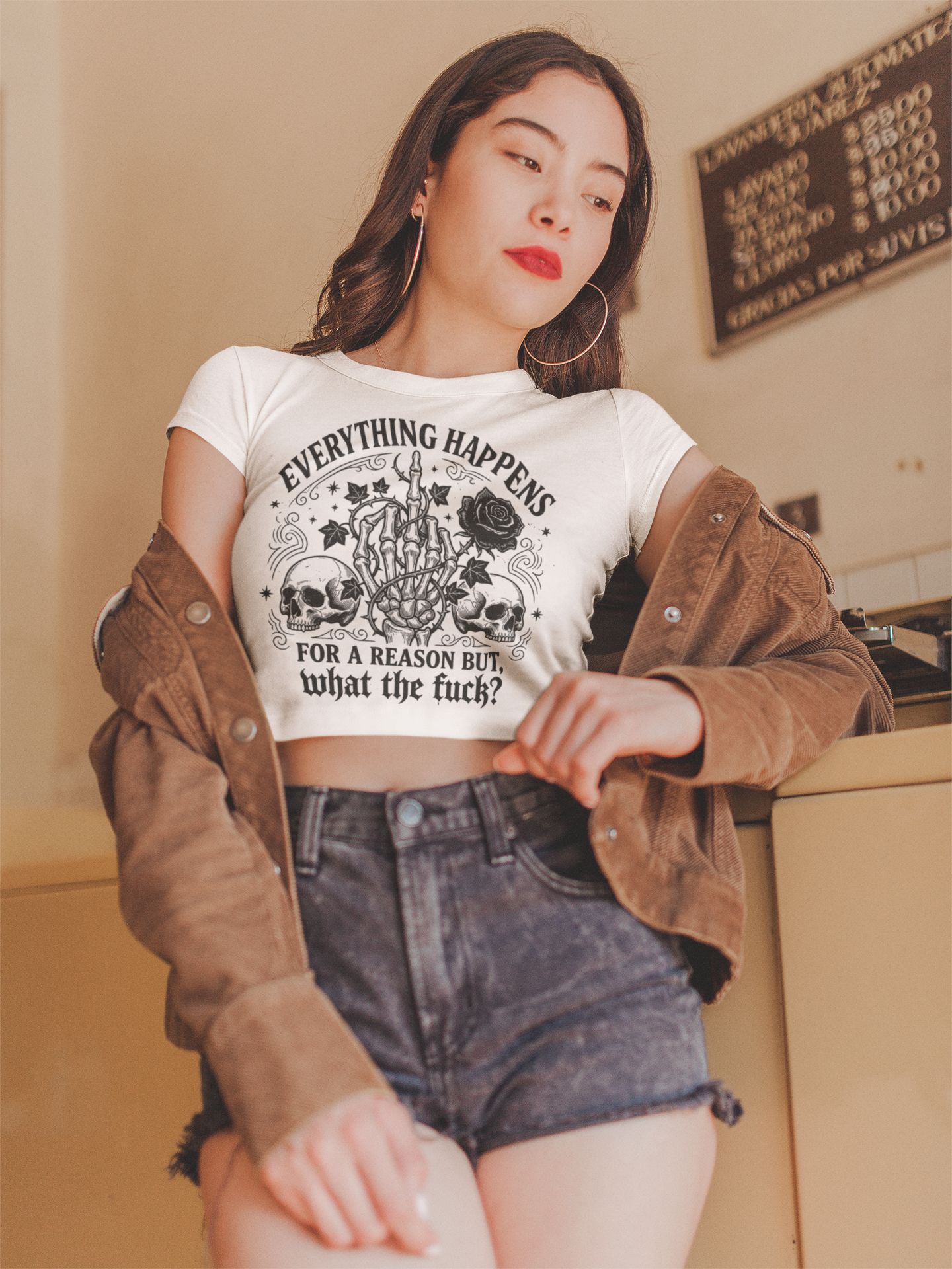 Everything Happens for a Reason but What the Fuck T-Shirt