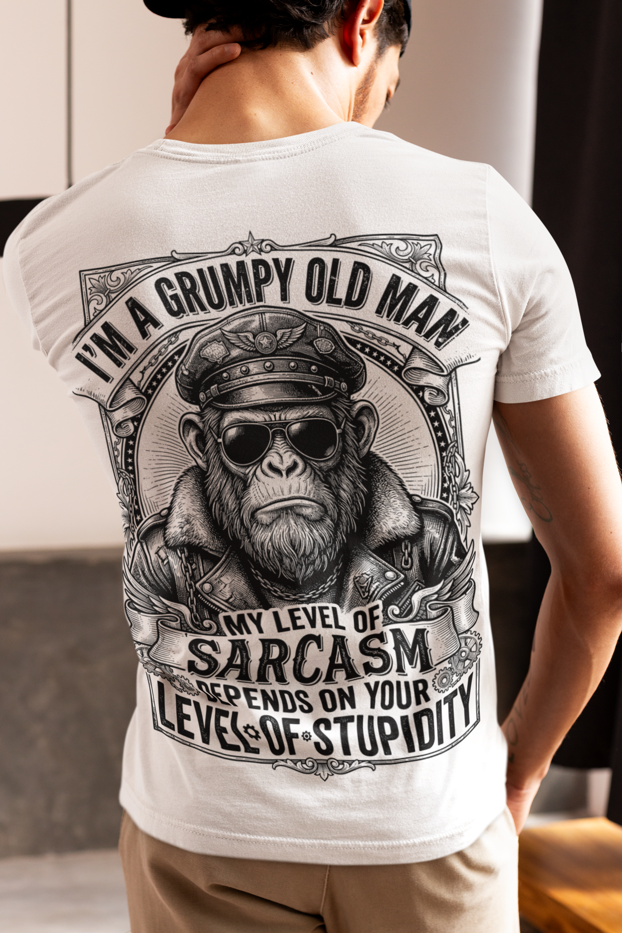 Sarcastic Grumpy Old Man