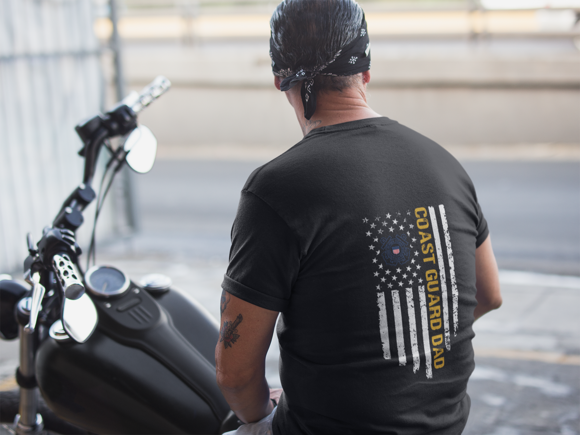 U. S. Coast Guard Flag T-shirt