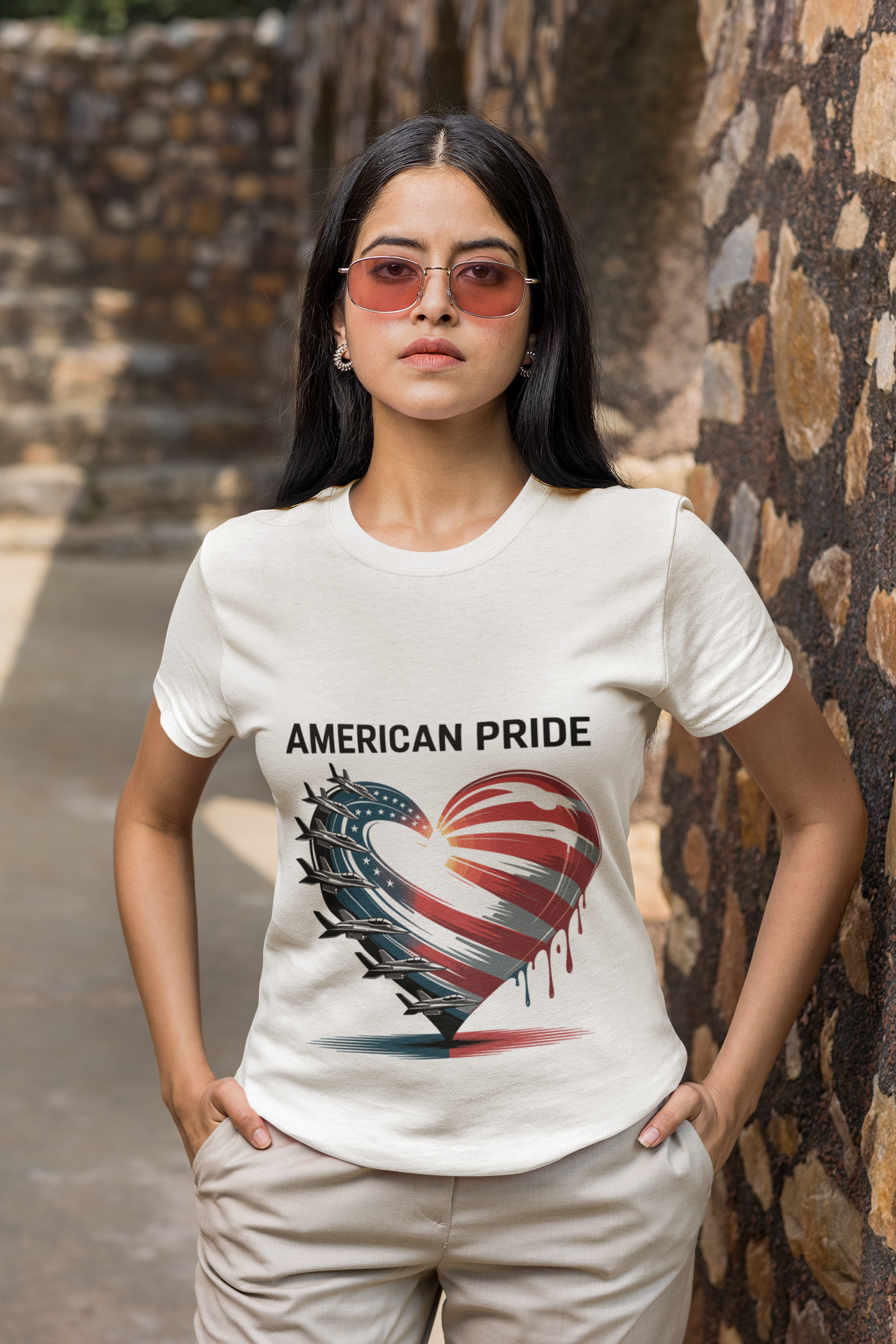 Heart Flag T-shirt