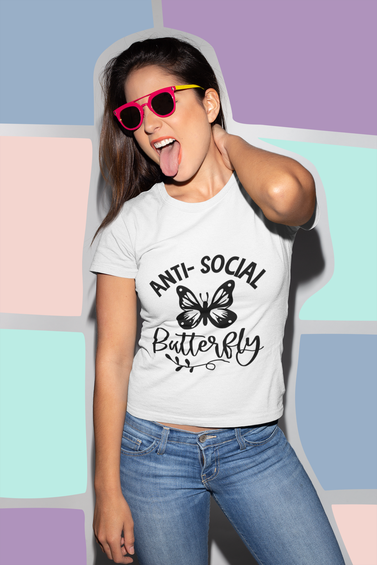 Anti-Social Butterfly T-Shirt
