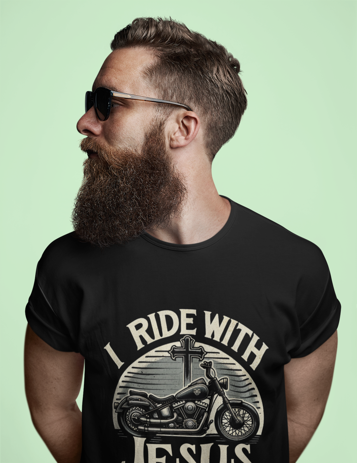 I Ride With Jesus T-Shirt