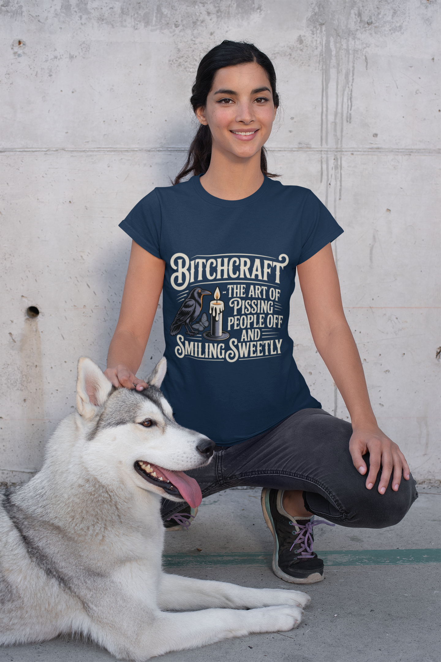 Bitchcraft: The Art of Smiling While Pissing People Off T-Shirt