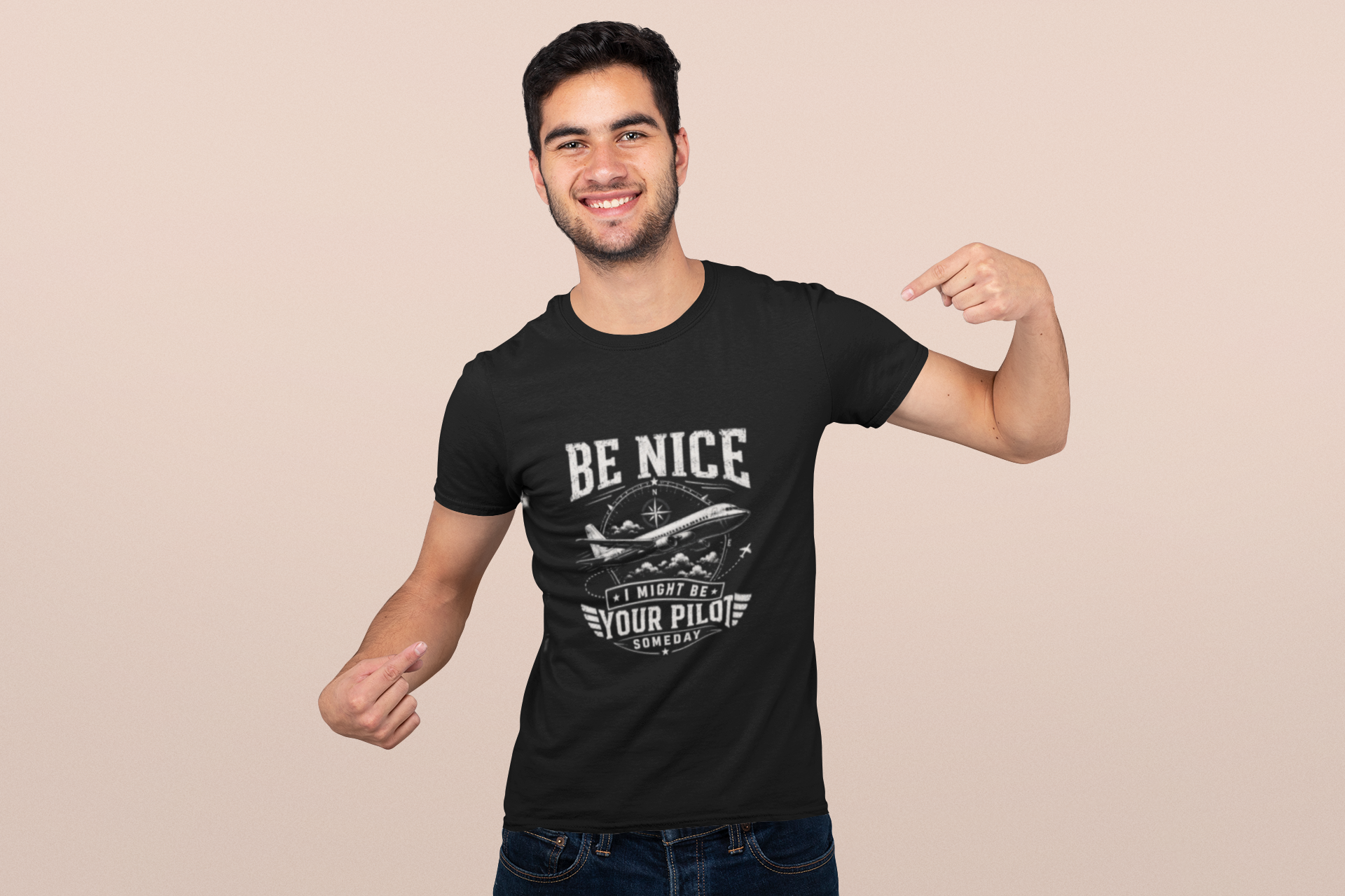 Be Nice I Might Be Your Pilot Someday T-Shirt
