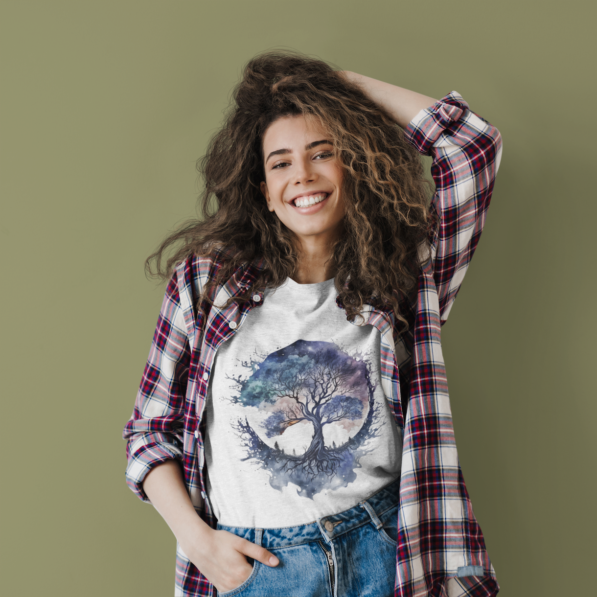 Cosmic Tree of Life T-Shirt