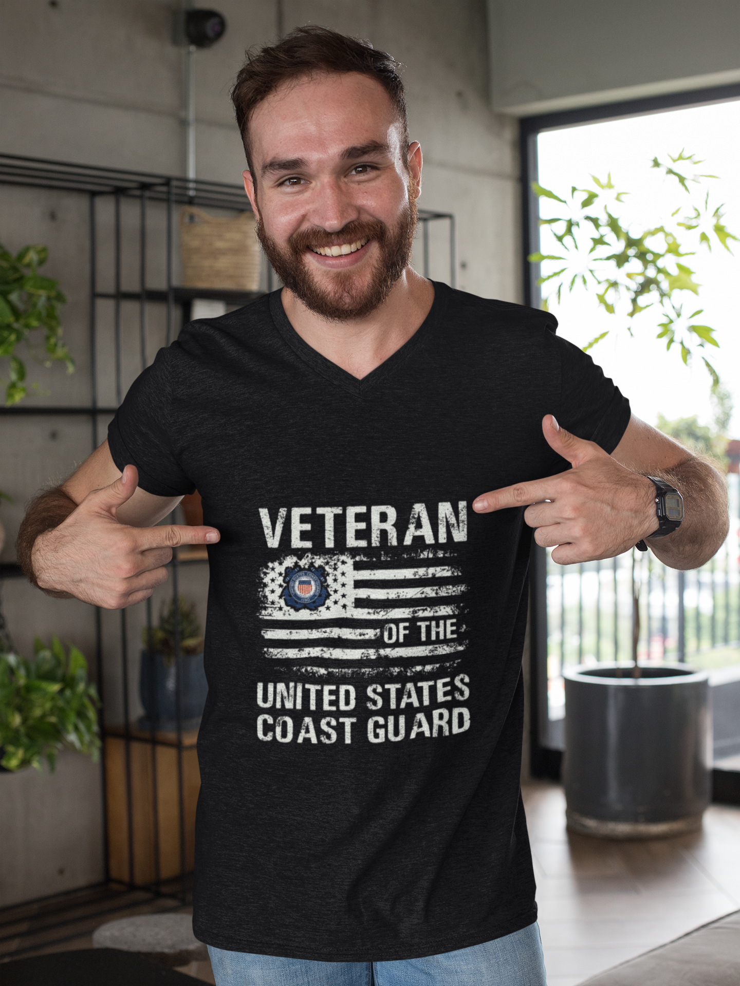 U.S. Coast Guard Veteran T-Shirt