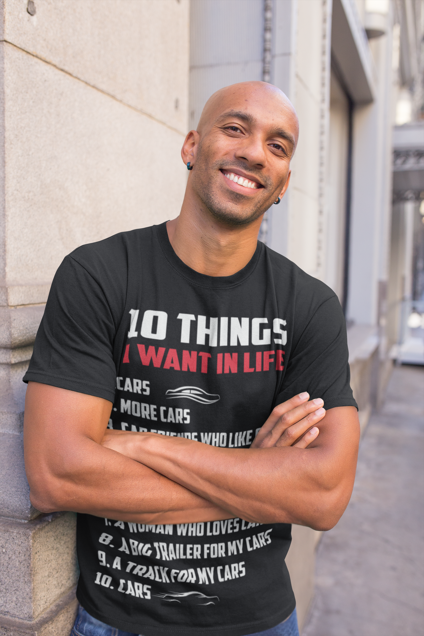 10 Things I Want in Life: Cars T-Shirt