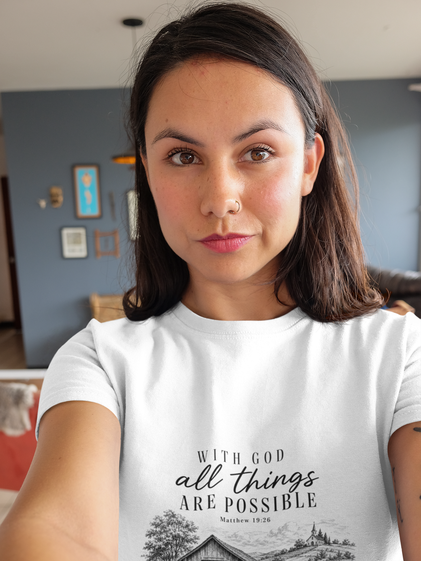 With God All Things Are Possible T-Shirt