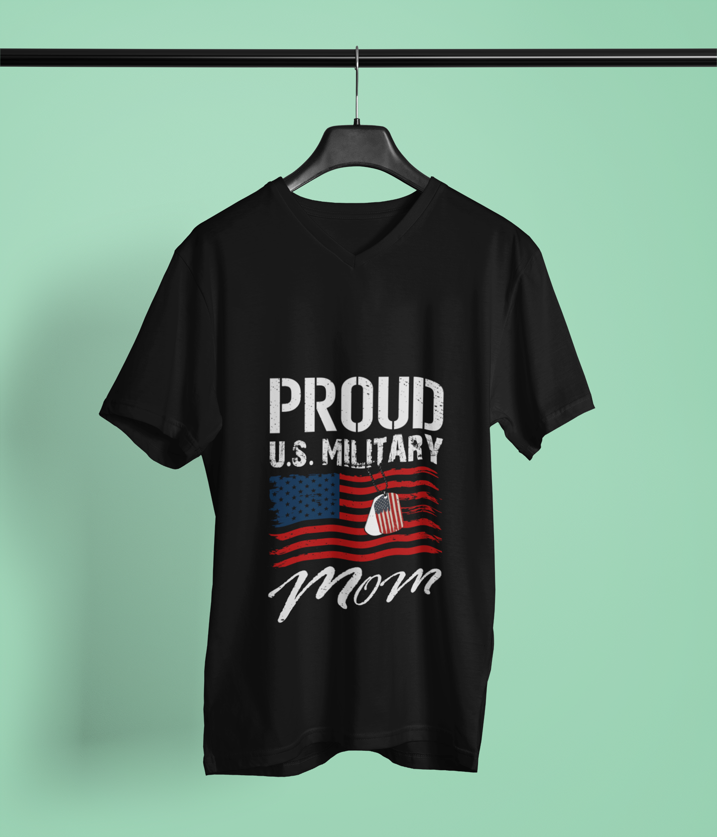 Proud U.S. Military Mom T-Shirt