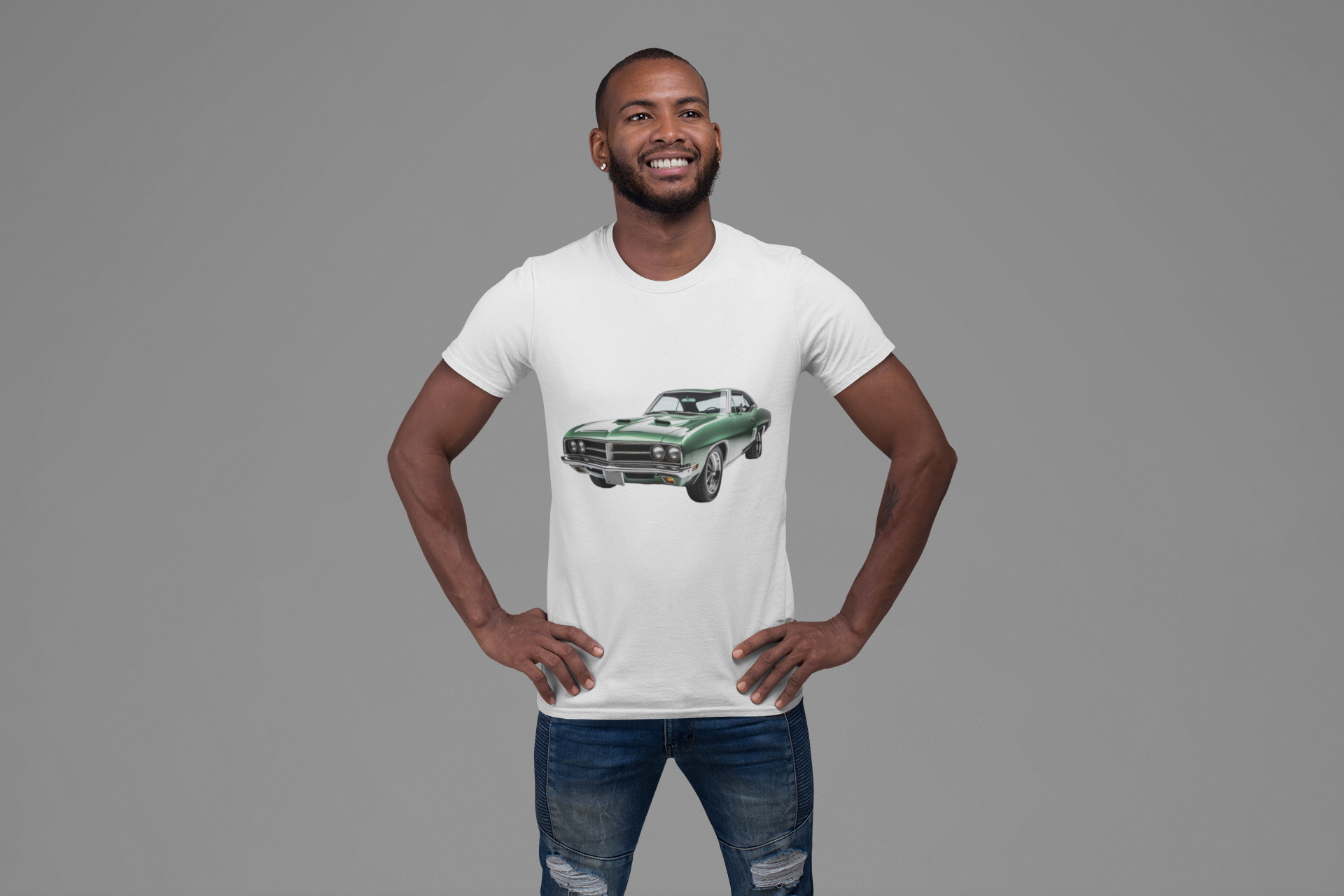 1969 Pontiac GTO Muscle Car Tee