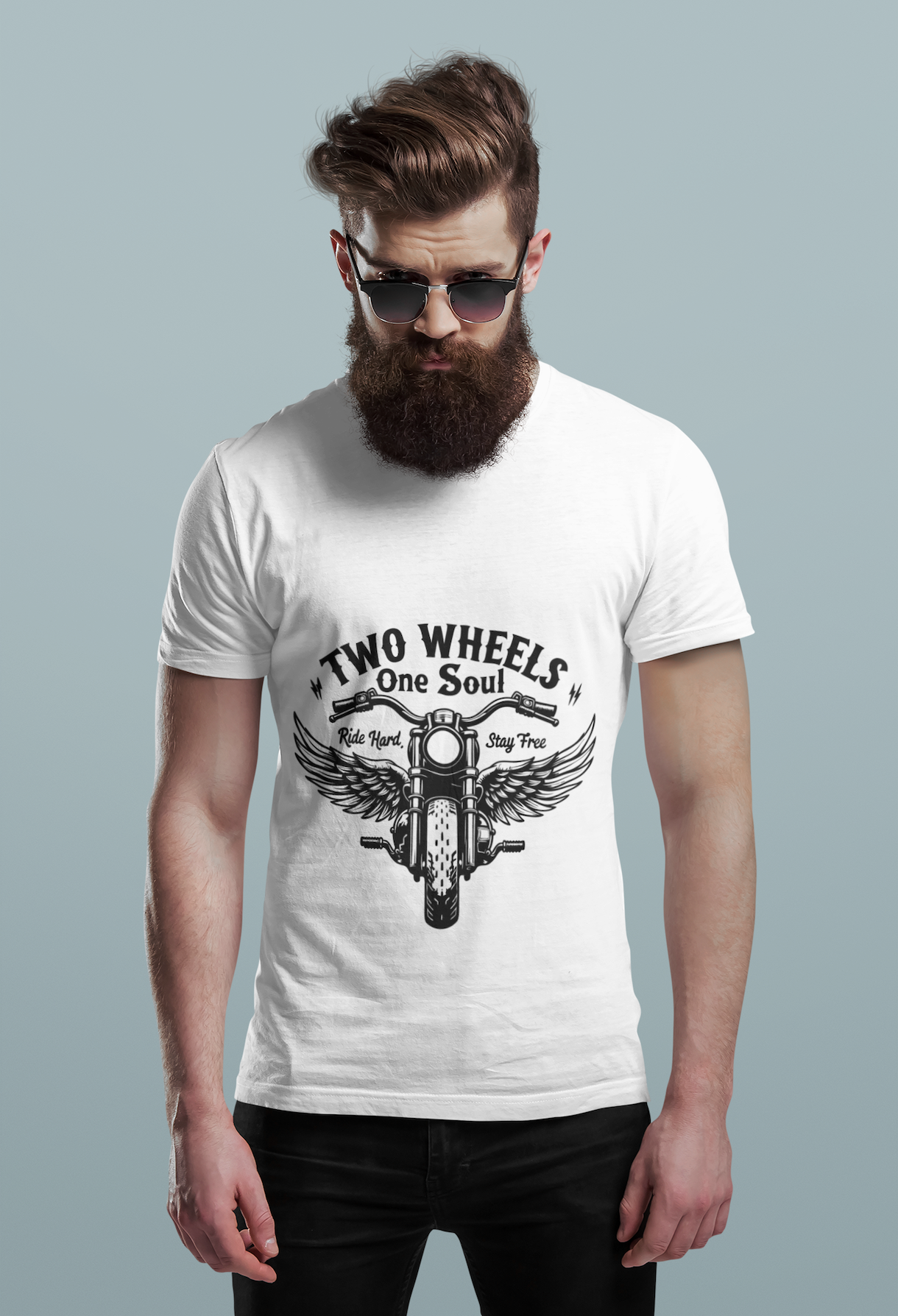 Two Wheels One Soul T-Shirt