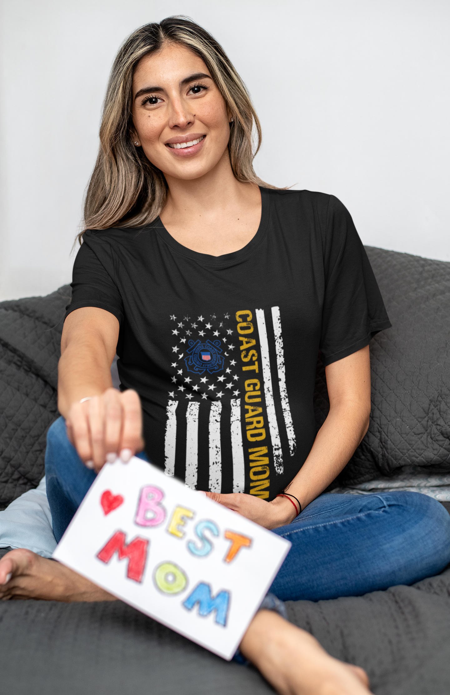 U.S. Coast Guard Mom T-shirt