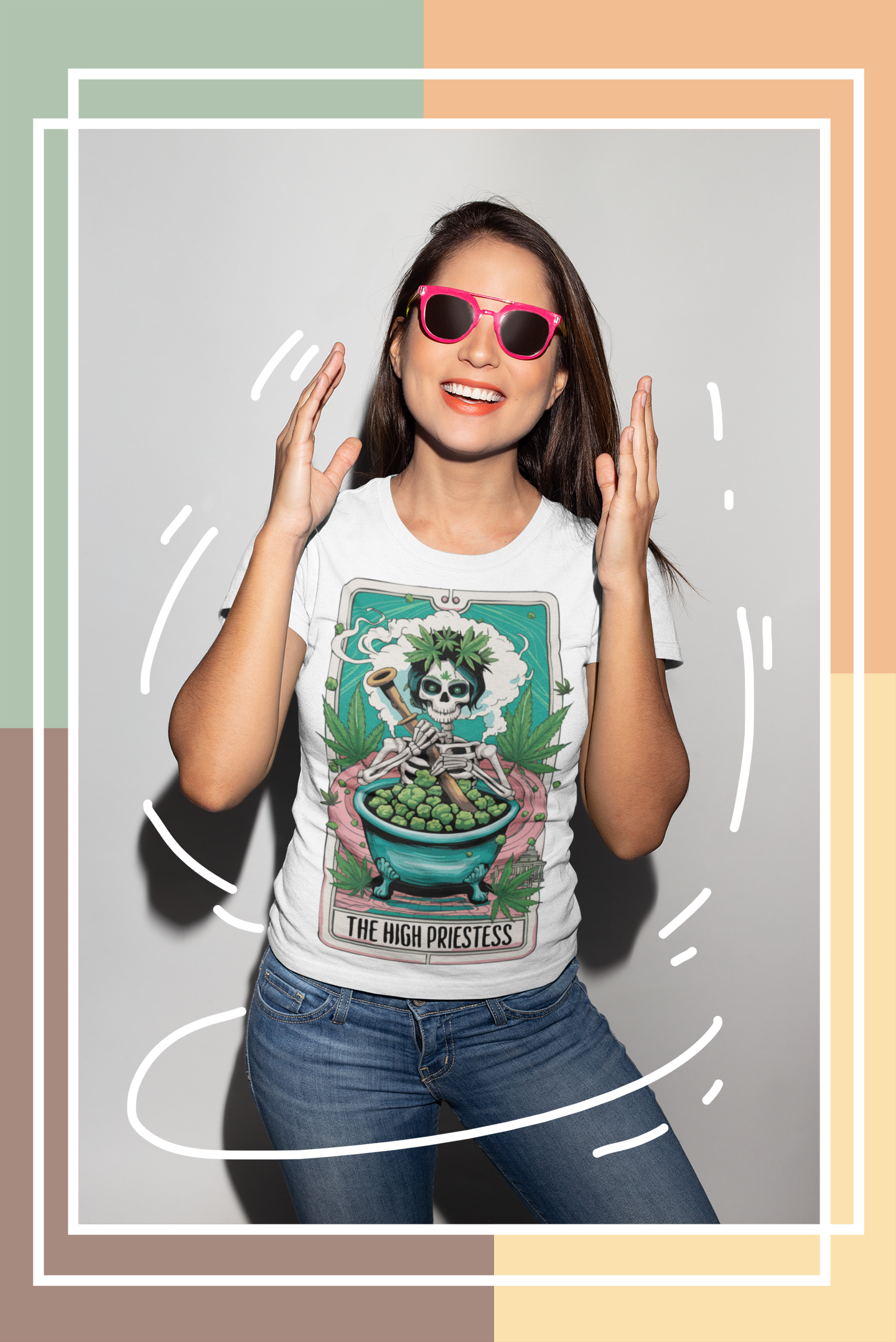 The High Priestess Tarot T-Shirt
