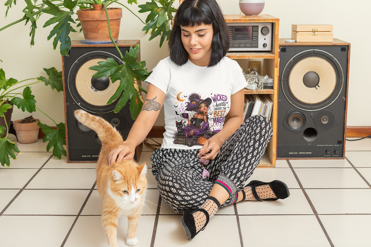Wicked Hearts Create the Best Magic Witch T-Shirt