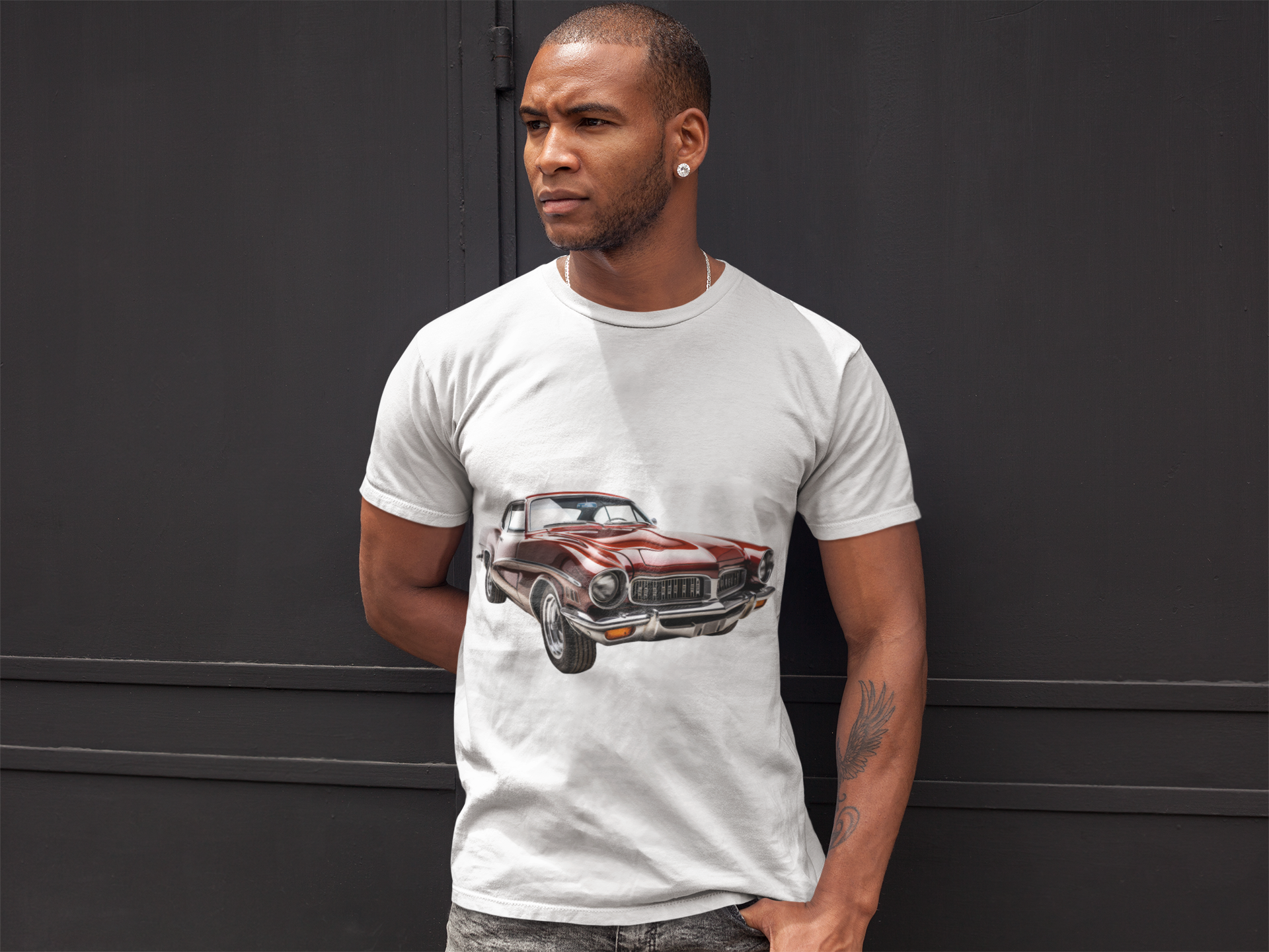 1971 Pontiac Firebird Muscle Car Tee