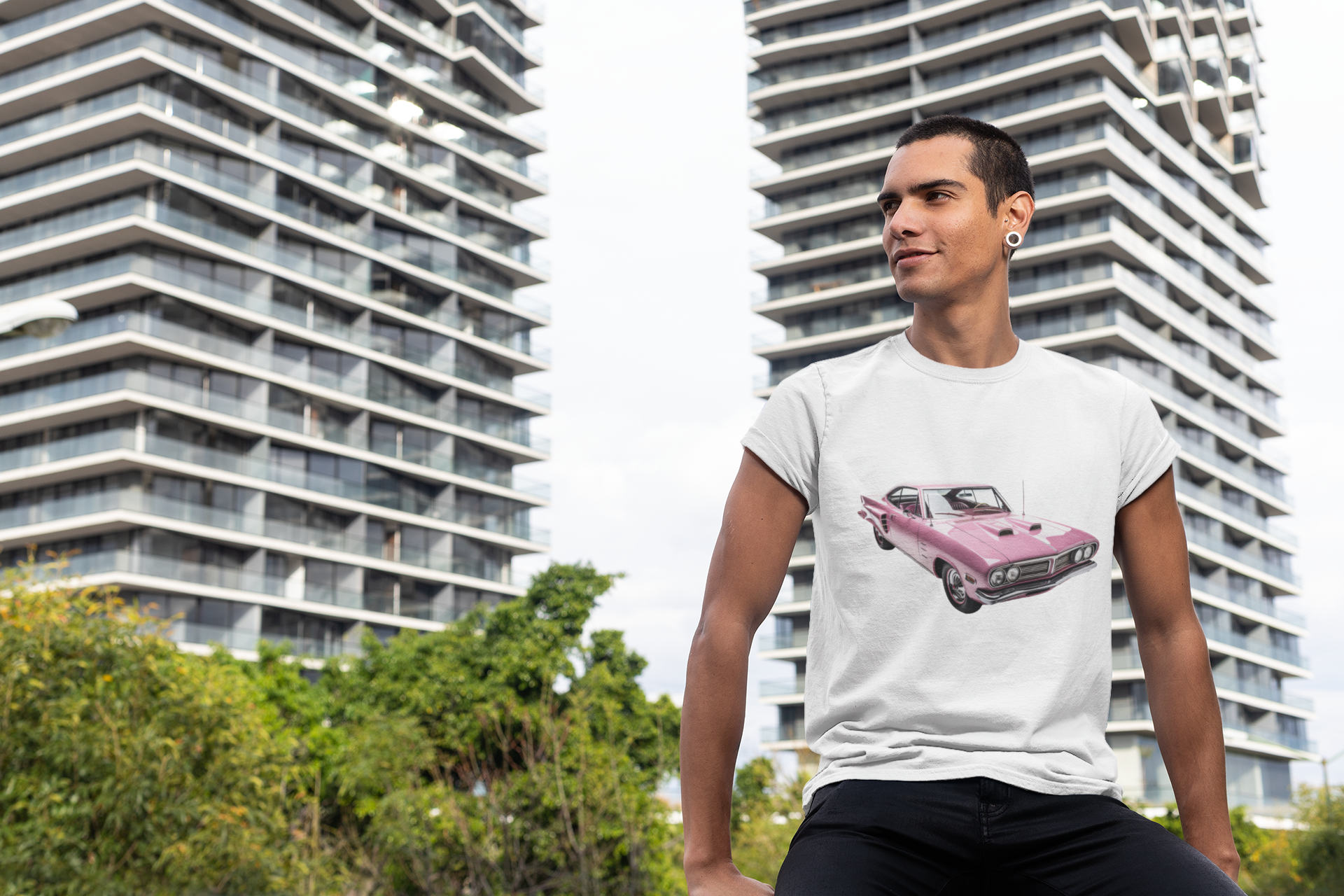 Plymouth Barracuda Muscle Car Tee