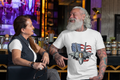 American Flag Fighter Jet F-15 Patriotic T-Shirt