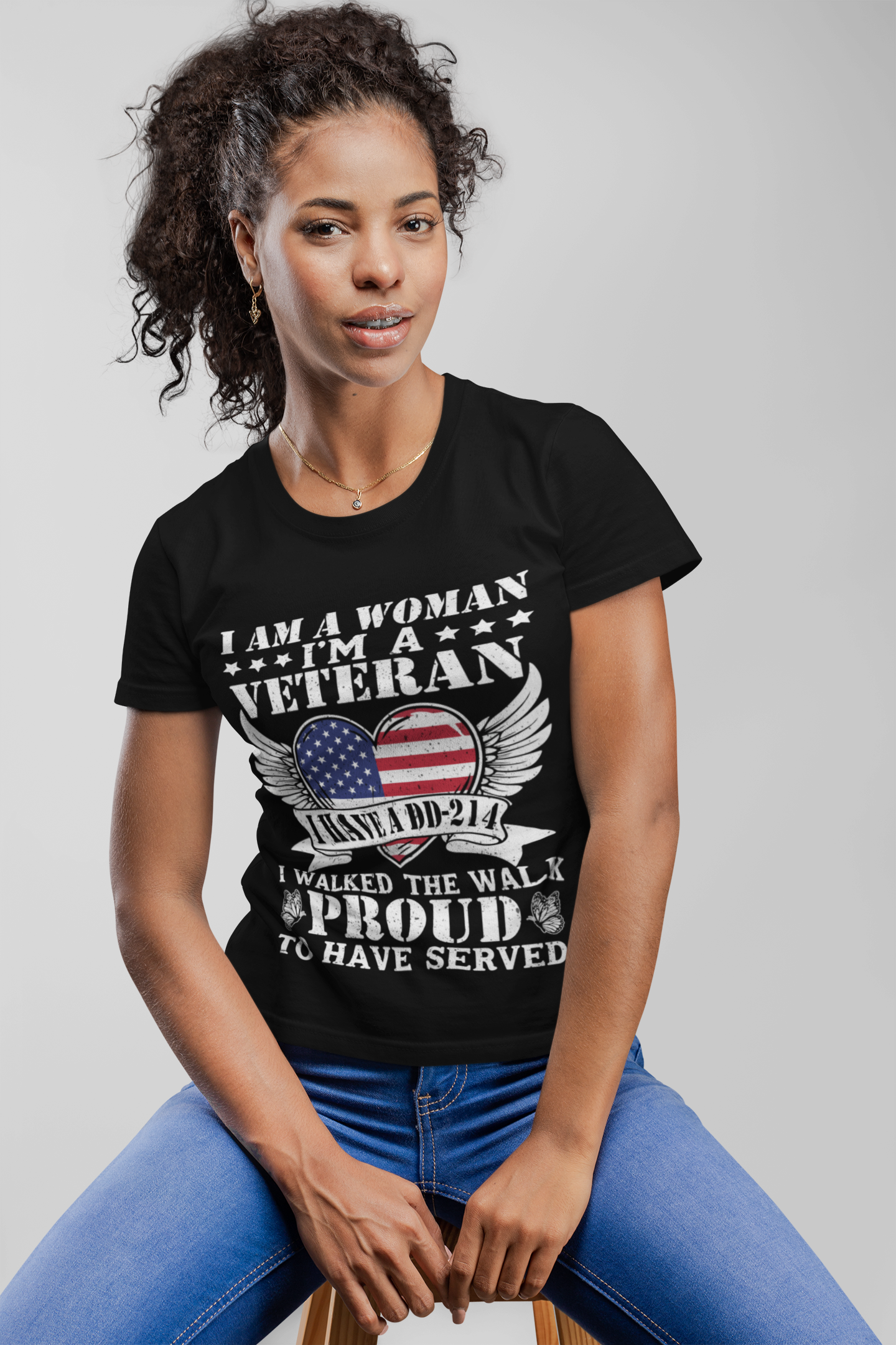 American Woman Veteran T-Shirt