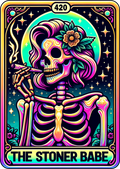 The Stoner Babe Tarot Card T-Shirt Vol. 2